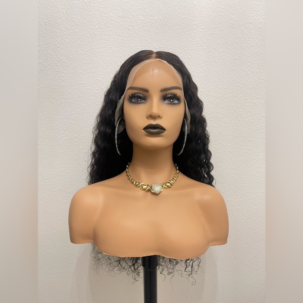 New! 26” 13x4 Full Frontal Transparent Lace, 180% Density Virgin Hair Wig
